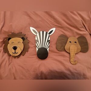 Crate&Barrel Animal Head Wall Decor